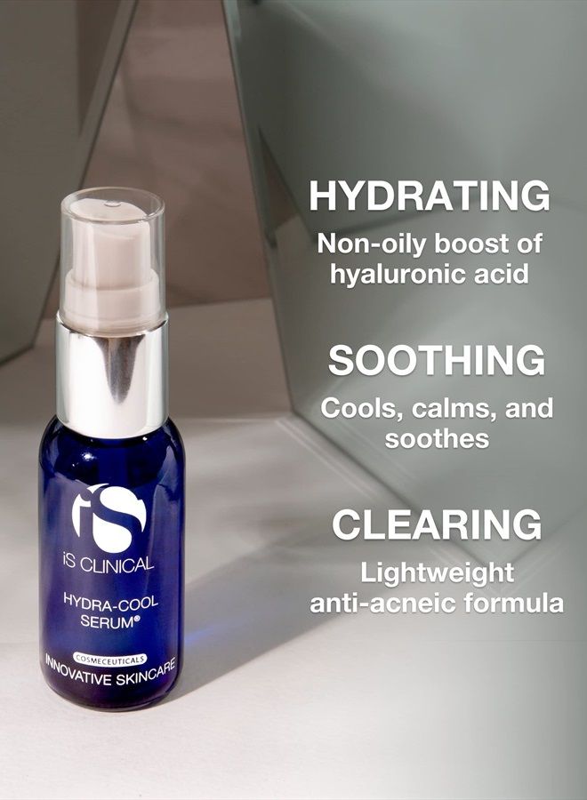 iS CLINICAL Hydra-Cool Serum, Refreshing and Hydrating Skin Face Serum, Anti-Blemish, Anti-Redness - Image 2