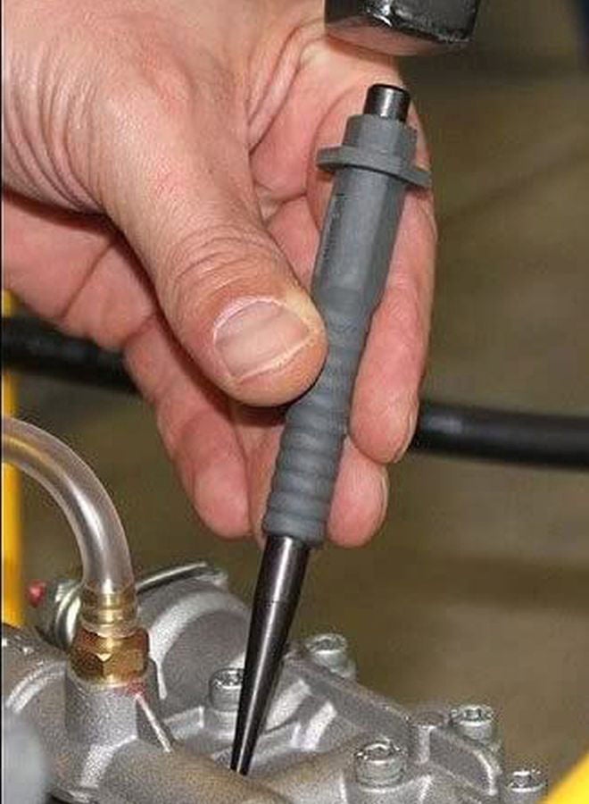 NIBEMINENT 3-Piece Mini Cold Chisel And Punch Set Black/Grey/Red 125x3, 125x10millimeter - Image 5