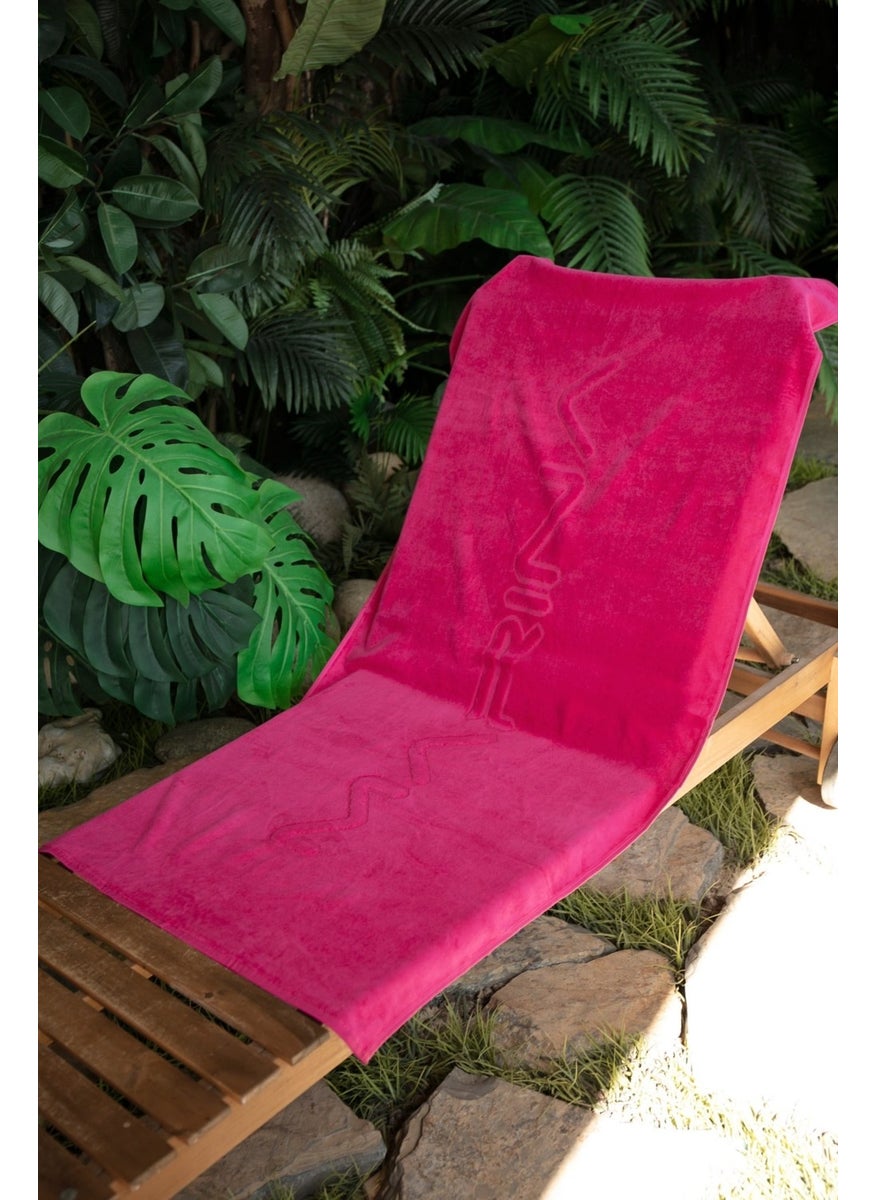 Marina Fuchsia Beach Towel PH23-12093  - Image 3