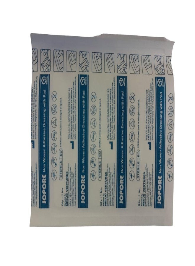 JOMED JOPORE NON WOVEN ADHESIVE DRESSING WITH PAD SIZE : 10 X 15 CM BOX OF 25 PCS - Image 2