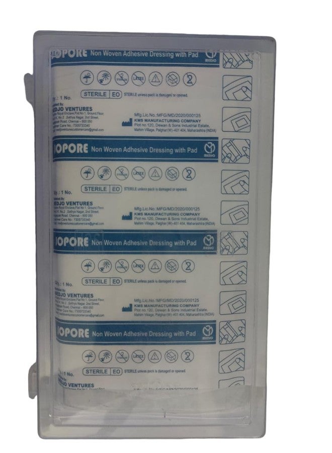JOMED JOPORE NON WOVEN ADHESIVE DRESSING WITH PAD SIZE : 10 X 15 CM BOX OF 25 PCS - Image 3