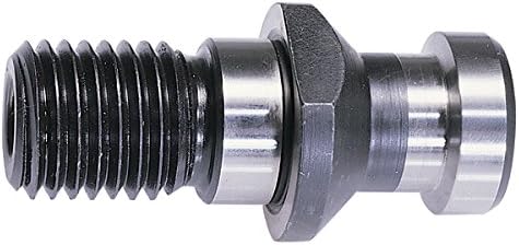 TTC TTC 71122 Pull Stud Retention Knobs for VFlange Caterpillar Tooling  Angle 15 Degrees Taper 40 Thread Size  16mm 