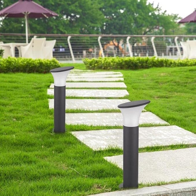 JACKAL 10W LED Pathway Light Walkway Lights, Gate Pillar Outdoor Floor Lamp Aluminium IP65 Waterproof Bollard Lights for Driveway Yard, Terrace, Lawn, Patio and Garden Decoration – 1 Year Warranty - Image 2