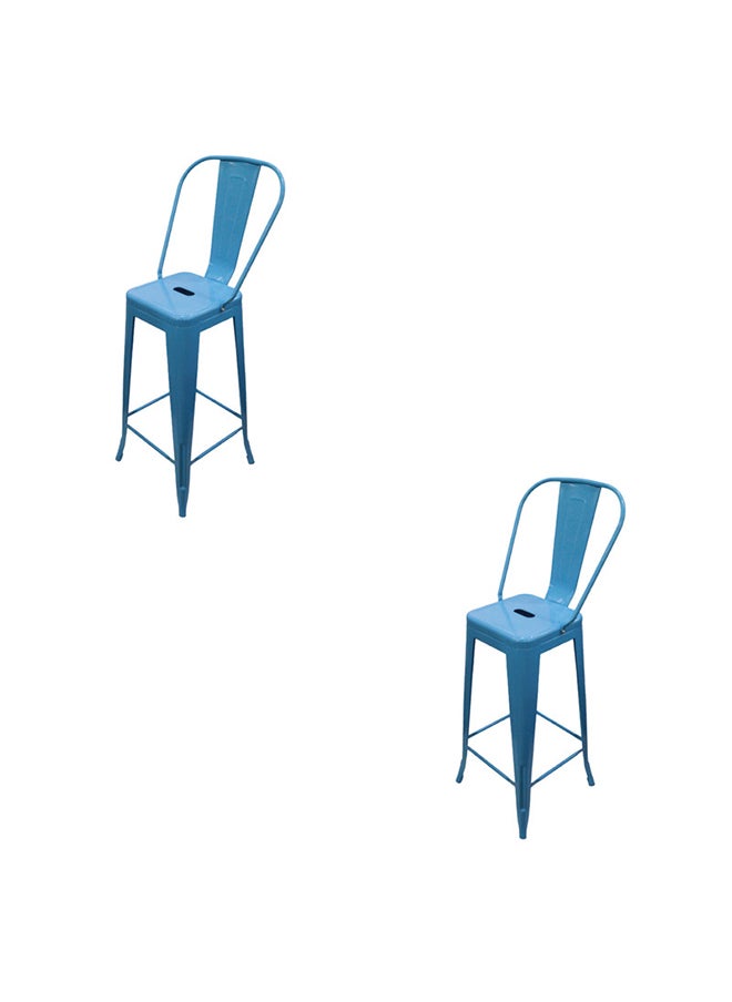 JILPHAR FURNITURE Jilphar Furniture High Bar Metal Chair 1265B set of 2pcs 