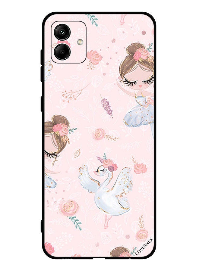 Covernex غطاء حماية لهاتف سامسونج جالكسي A04 4G دوللي جيرل آند فلاورز - Image 1