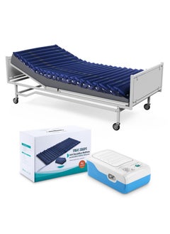 Aikanbo Premium Alternating Air Pressure Waterproof Mattress Pad for Medical or Standard Bed - Sore and Ulcer Relief Quiet Pump System Fits Most Bed Sizes  - Image 1