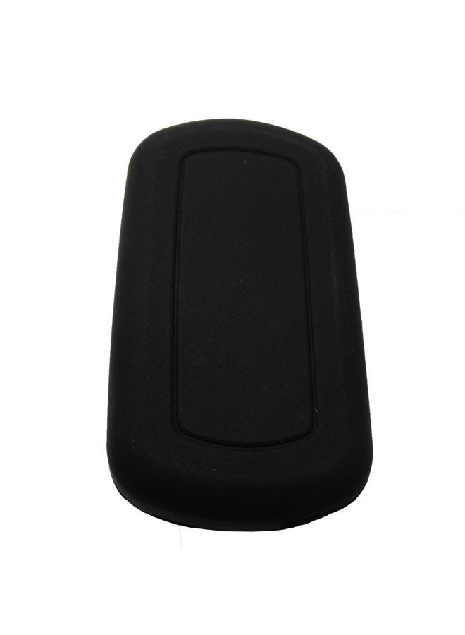 Arruweer Keyless Entry Remote Key Fob Skin Cover Protective Silicone Rubber key Jacket Protector for Land Rover Discovery LR3 Range Rover Sport (Black) - Image 3
