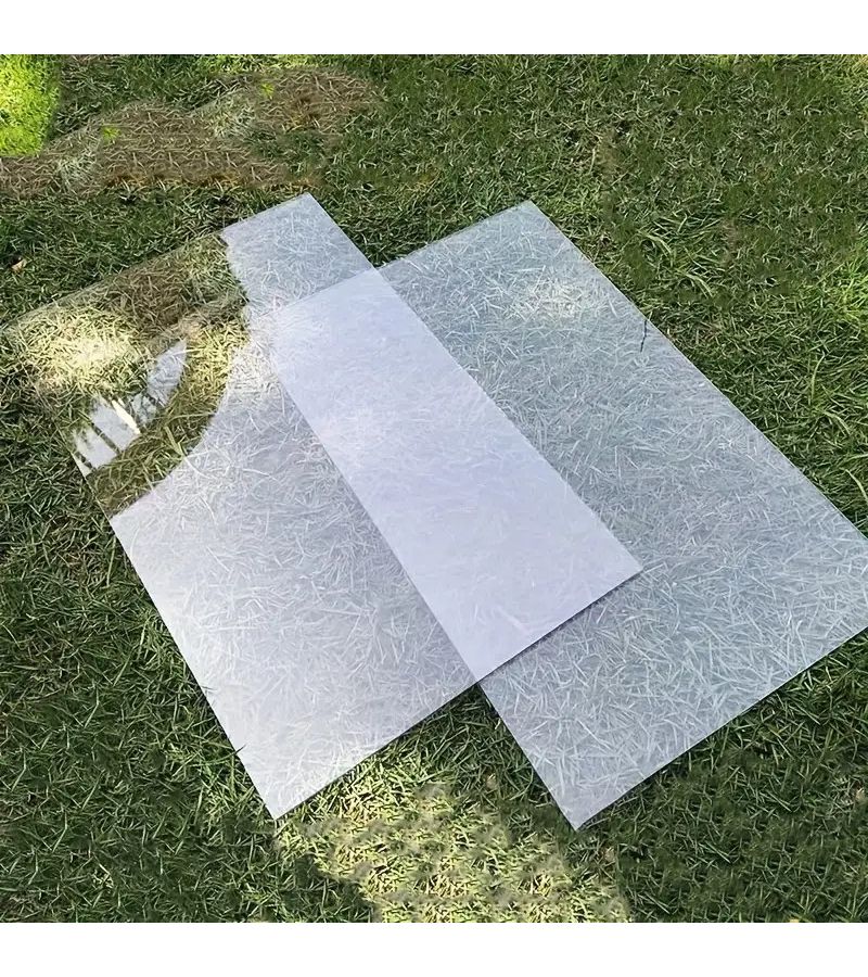 Acrylic Sheets Flexible Plastic Film 11.81x23.62 Inch Single Sheet For Arts And Crafts Photo Frames Artwork - Image 1