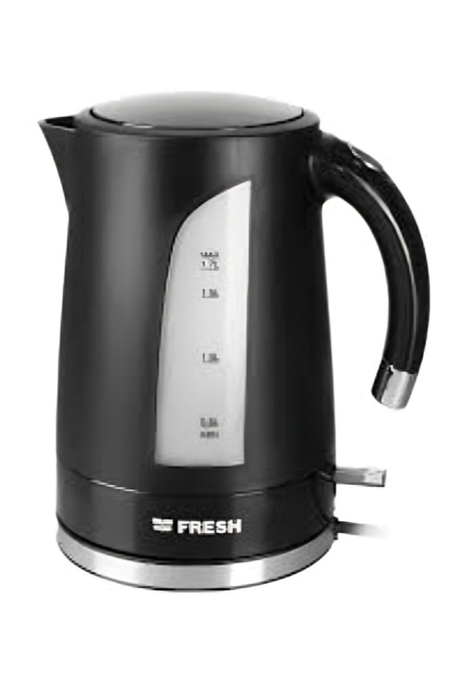 فريش كاتل فريش بلاستيك اسود 1.7 لتر