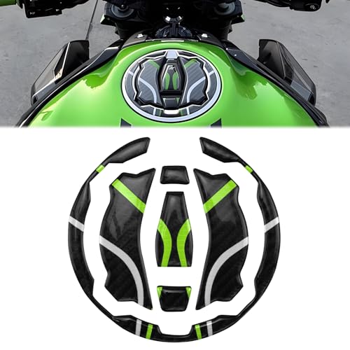 XIDAODIT Motorcycle Tank Protectors Sticker Anti Slip Tank Pad Protector Decal for Kawasaki Ninja ZX6 ZX6R ZX636 ZX6R 636 2024 2025 - Image 1
