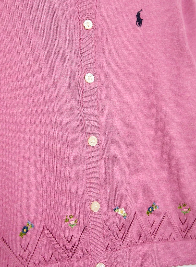 POLO RALPH LAUREN Kids Logo Cardigan
