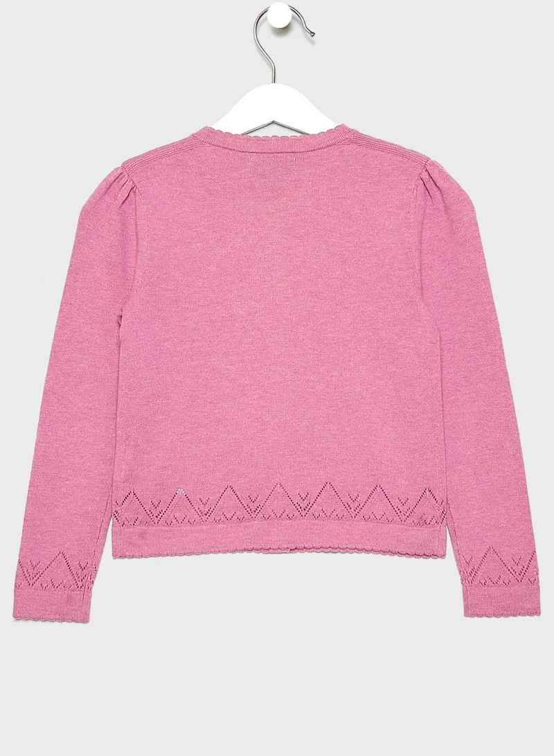 POLO RALPH LAUREN Kids Logo Cardigan