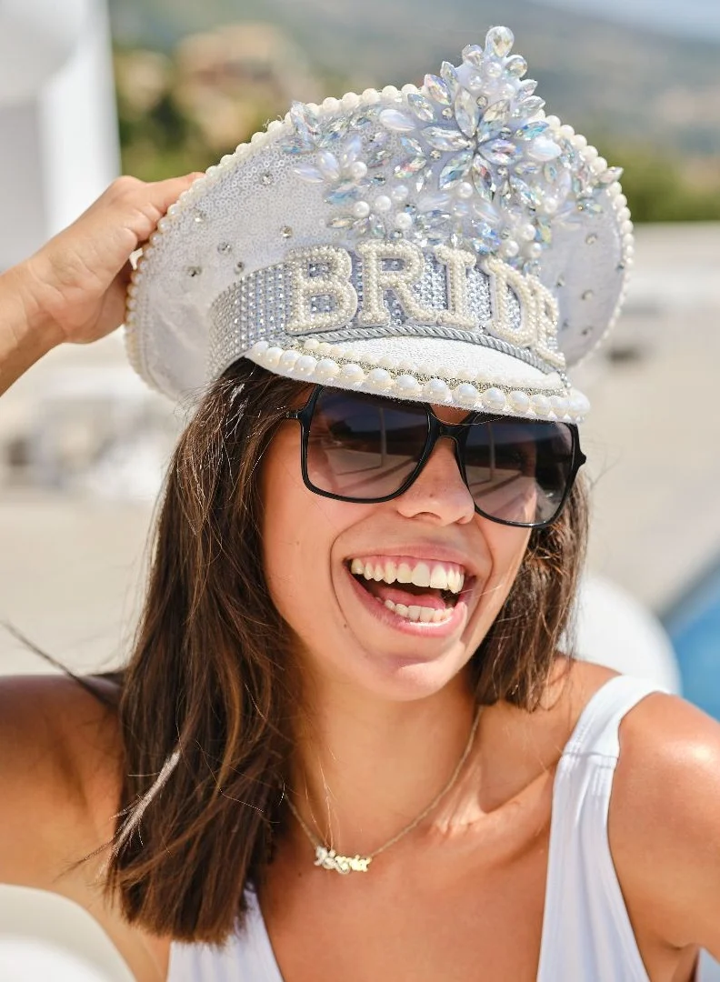Ginger Ray Embellished Bride Hat