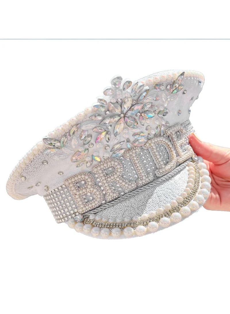 Ginger Ray Embellished Bride Hat