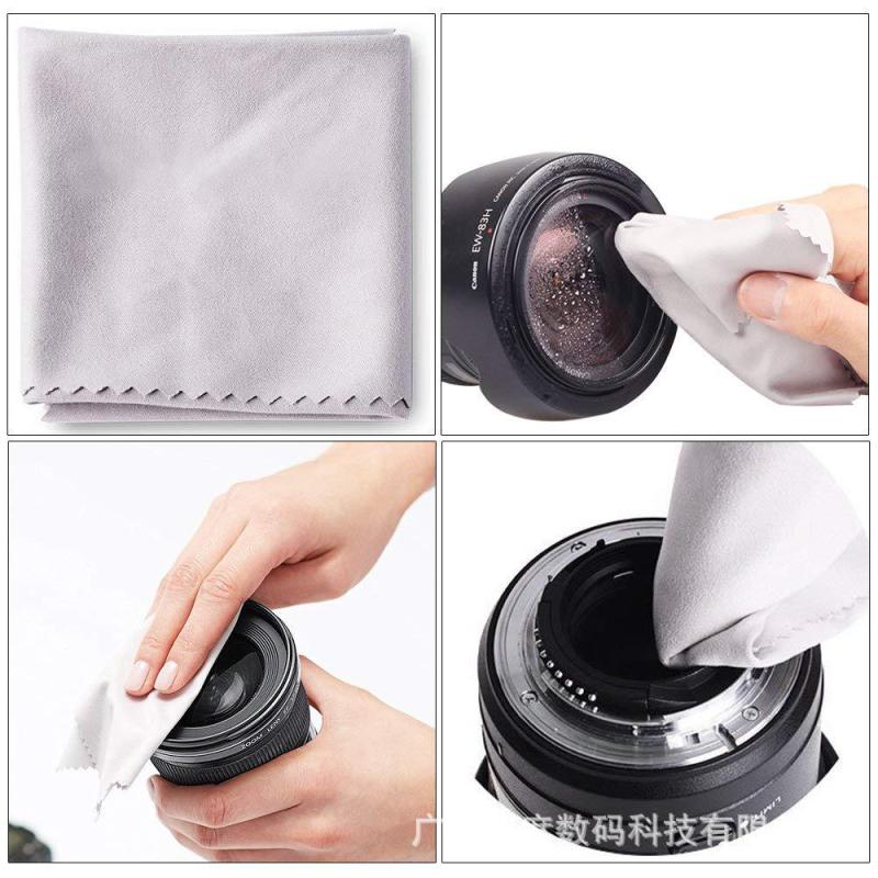 DSLR Camera Cleaning Kit with Carry Bag - Lint-Free Dense Fiber Material Sensor Lens Cleaning Pen for Digital Camera Computer Mobile Phone - Image 2