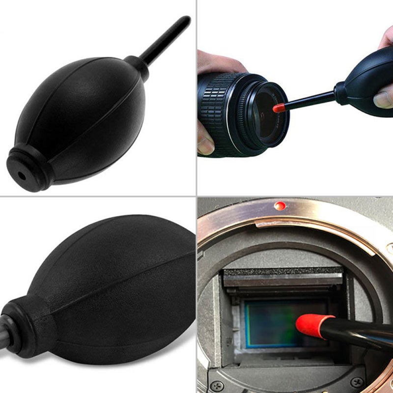 DSLR Camera Cleaning Kit with Carry Bag - Lint-Free Dense Fiber Material Sensor Lens Cleaning Pen for Digital Camera Computer Mobile Phone - Image 3
