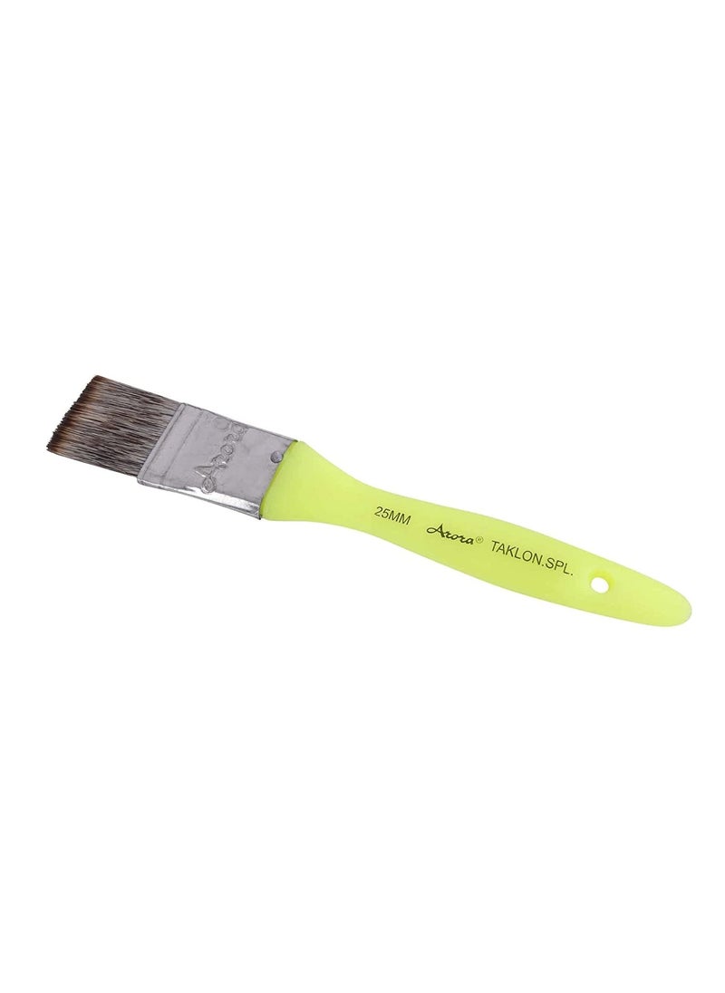 Arora Arora Synthetic Hair Flat Paint Brush of 1 Inch, 25 mm for Watercolor and Acrylic Painting  - Image 2