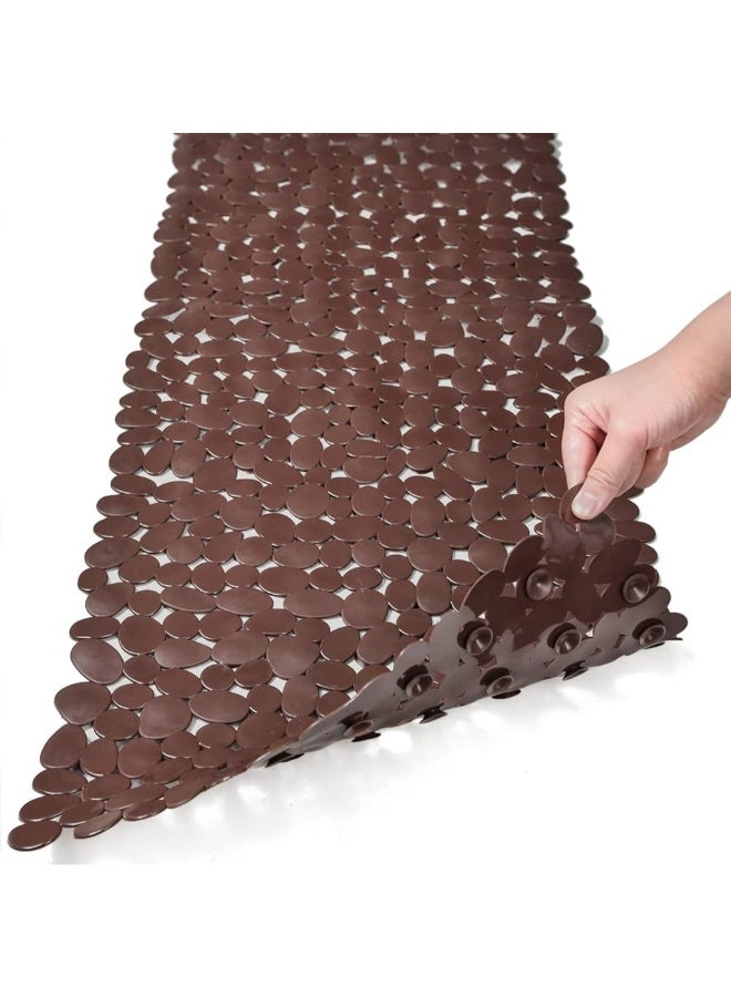 Bathroom Floor Mat Anti-Slip Shower Mat - Rose Gold - Image 2