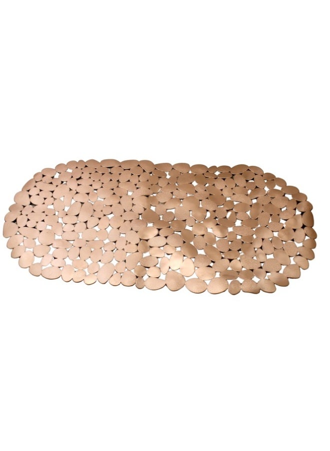 Bathroom Floor Mat Anti-Slip Shower Mat - Rose Gold - Image 4