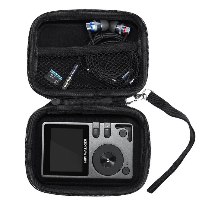 HIFI WALKER Mp3 Player Case For Hifi Walker H2/ H2 Touch/ G7/ G7 Mini And Other Music Players, 4.5Inch Portable Hard Eva Case, Protective Travel Case For Mp3 & Mp4 Players, Usb Cable, Earphones, Memory Cards - Image 1