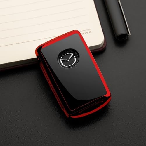 Tengare Mazda Fob Cover 2024 CX-5 CX-30 Red Key Protector Case - Image 3