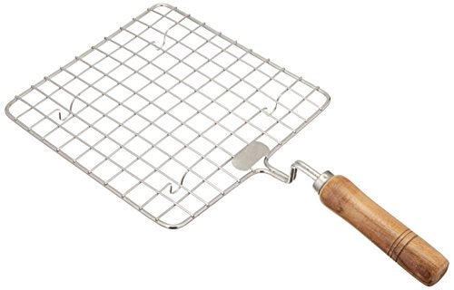 Ckitze TABAKH Stainless Steel Wire Roaster, Papad Jali, Square - Image 4