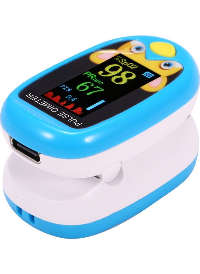 NIBEMINENT - children Fingertrip Mini SpO2 Oxygen Saturation Pulse Rate Measuring Monitor with 5s Rapid Reading - Image 1