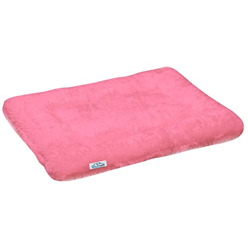 NEXTGO Floor Seat Cushions Yoga Meditation Mat Pooja aasan Soft Extra Comfortable Feather Touch Last Long Upto Washable Material Size 24 x 30 Inch 2 x 2.5 Fit Color PINK - Image 1