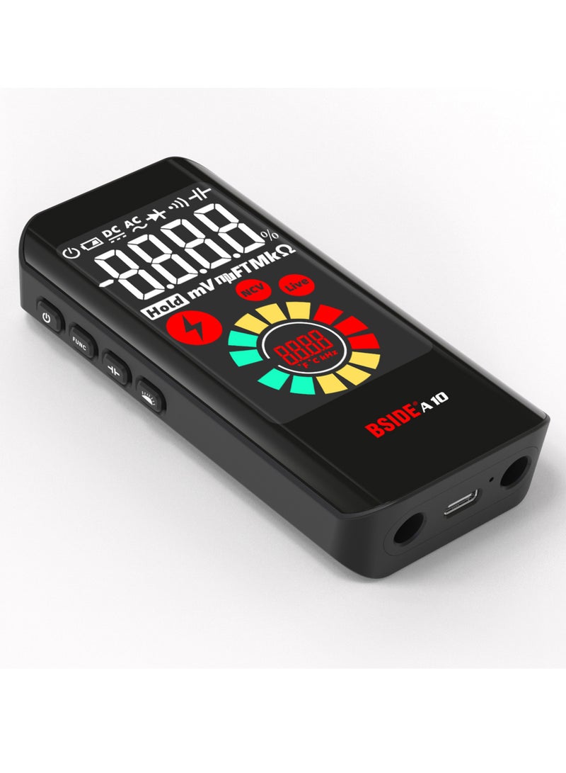 A10 Mini Smart Digital Multimeter NCV Multifunctional Tester Voltmeter AC/DC Voltage Resistance Capacitance Frequency Diode Measuring - Image 4