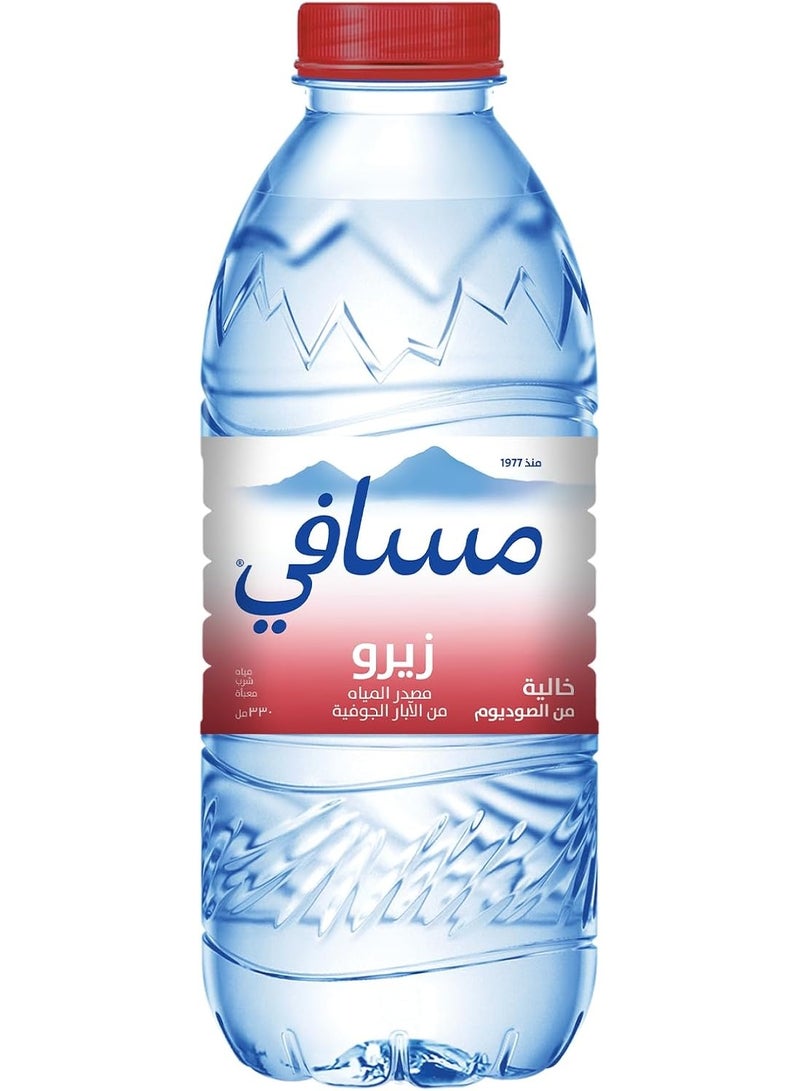 Masafi Zero Sodium Natural Drinking Water 12 Pcs X 330 ML - Image 4