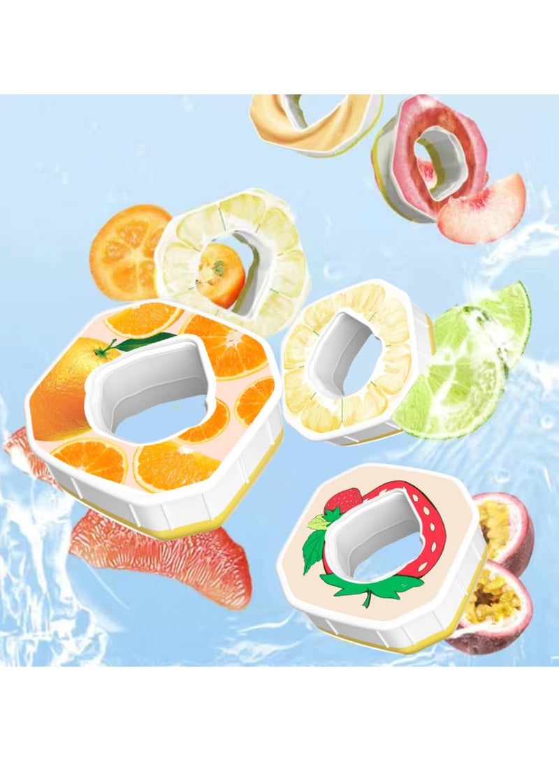 XiuWoo Sports air water bottle 900ml starter up set drinking bottles with 5 flavor pods scented for flavoring 0 sugar, 0 calorie blue orange - Image 4
