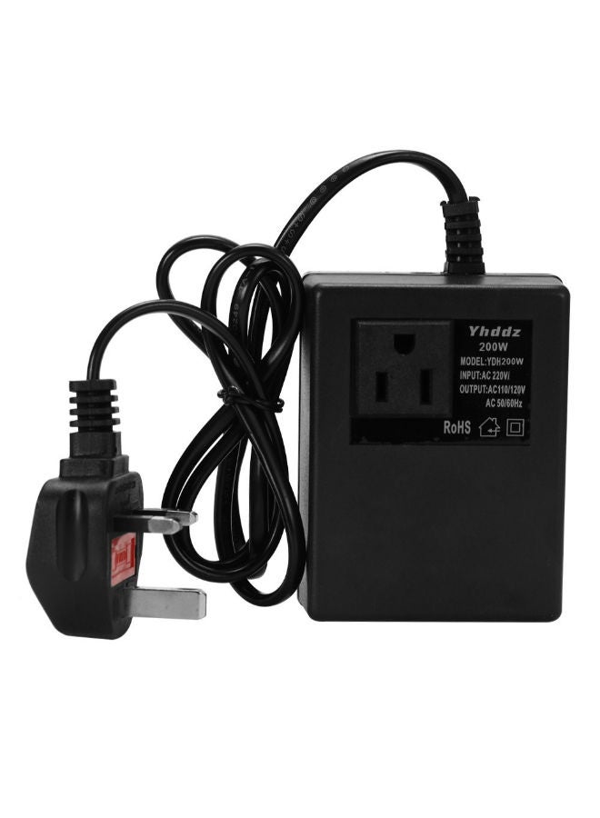 Loquat Intelligent Efficient Household Travel Power Adapter Black - Image 2
