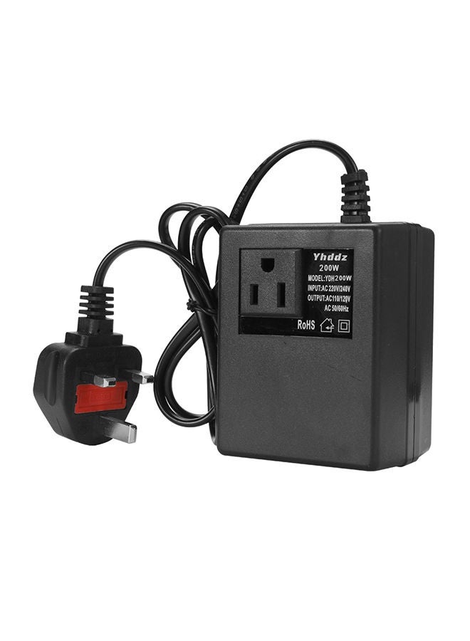 Loquat Intelligent Efficient Household Travel Power Adapter Black - Image 1