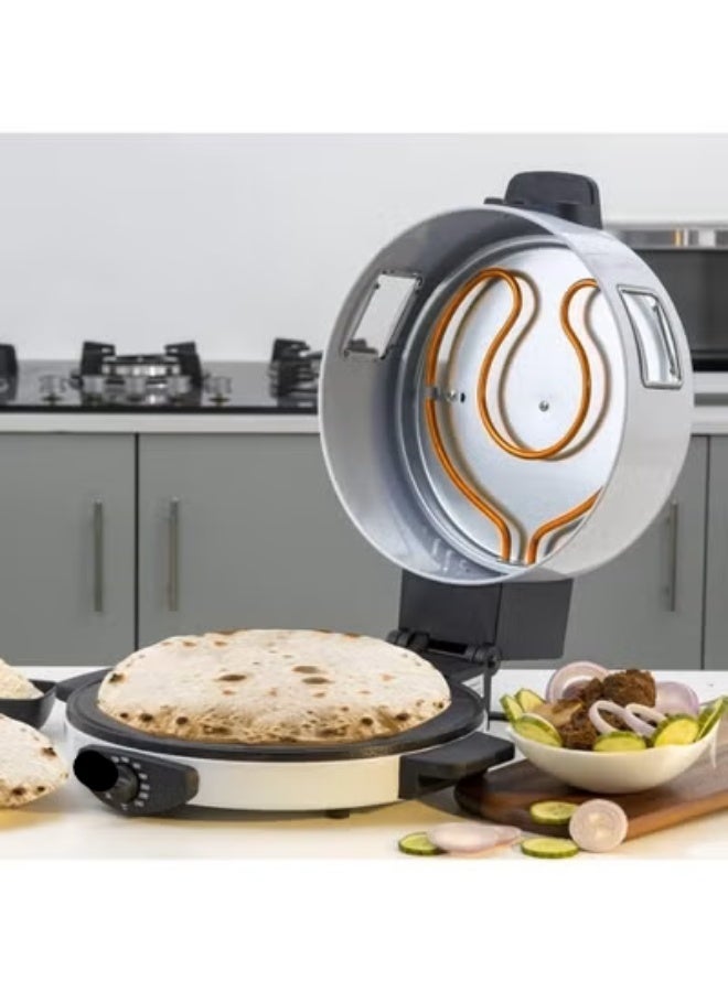 Ultimate Arabic Bread & Pizza Maker: 2000W Oven Appliance for Authentic Delights! Stainless Steel, Adjustable Temperature, Homemade Bread, Pizza, Pancakes - Perfect for Home Baking. - Image 1