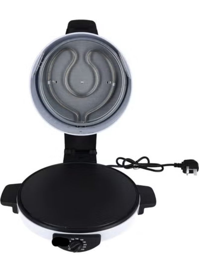 Ultimate Arabic Bread & Pizza Maker: 2000W Oven Appliance for Authentic Delights! Stainless Steel, Adjustable Temperature, Homemade Bread, Pizza, Pancakes - Perfect for Home Baking. - Image 4