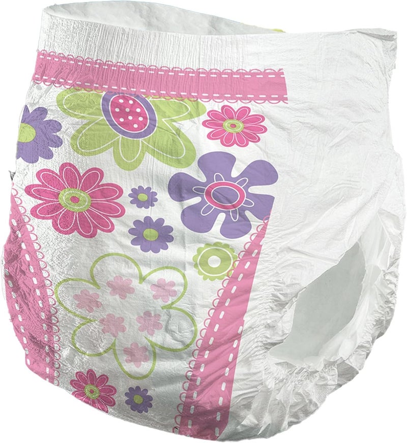 Comfees Girl Training Pants  3T4T 23 Count Pack of 6 - Image 4