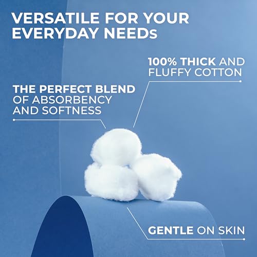 Q-tips Super Jumbo Cotton Balls for Beauty, First Aid and Baby Care, 100% Thick Cotton, 100 Count - Image 4