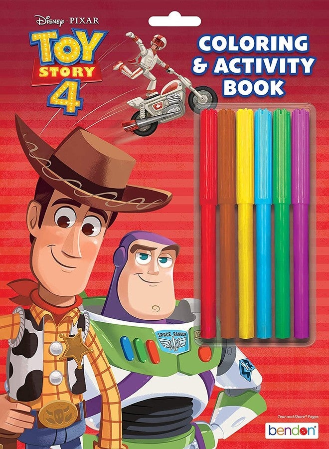 Crenstone Toy Story Coloring Books for Kids, Boys, Girls - Bundle with 3 Toy Story Coloring and Activity Books Plus Stickers, Mask, and More (Toy Story Gifts for Kids) - Image 5