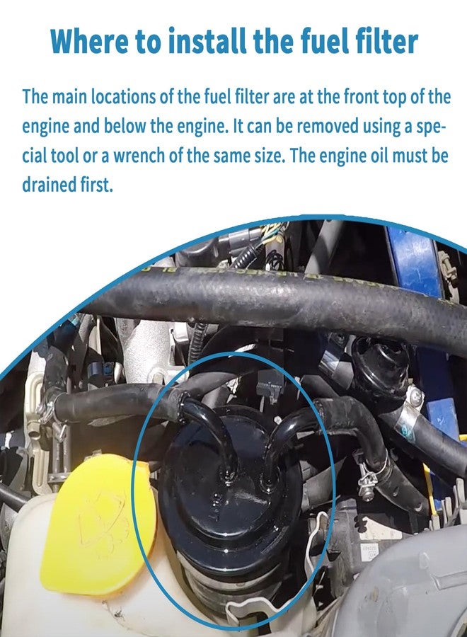 OXCANO فلتر وقود أوكسكانو الممتاز 043-0979 F54668 متوافق مع سيارات سوبارو كروس تريك، ليجاسي، فورستر، أوت باك، ليجاسي، أوت باك، إمبريزا، باجا 1990-2005 - Image 5