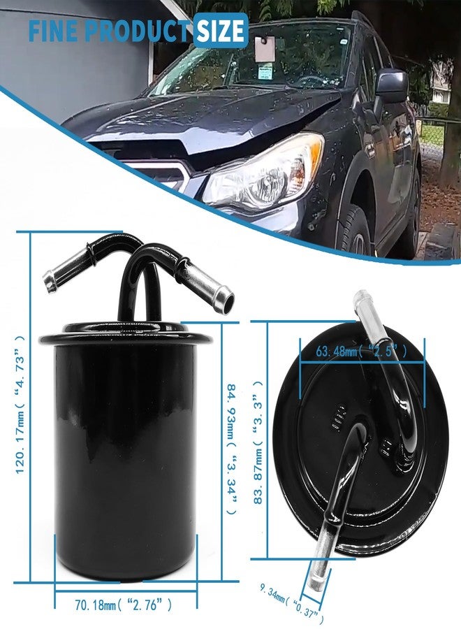 OXCANO فلتر وقود أوكسكانو الممتاز 043-0979 F54668 متوافق مع سيارات سوبارو كروس تريك، ليجاسي، فورستر، أوت باك، ليجاسي، أوت باك، إمبريزا، باجا 1990-2005 - Image 2