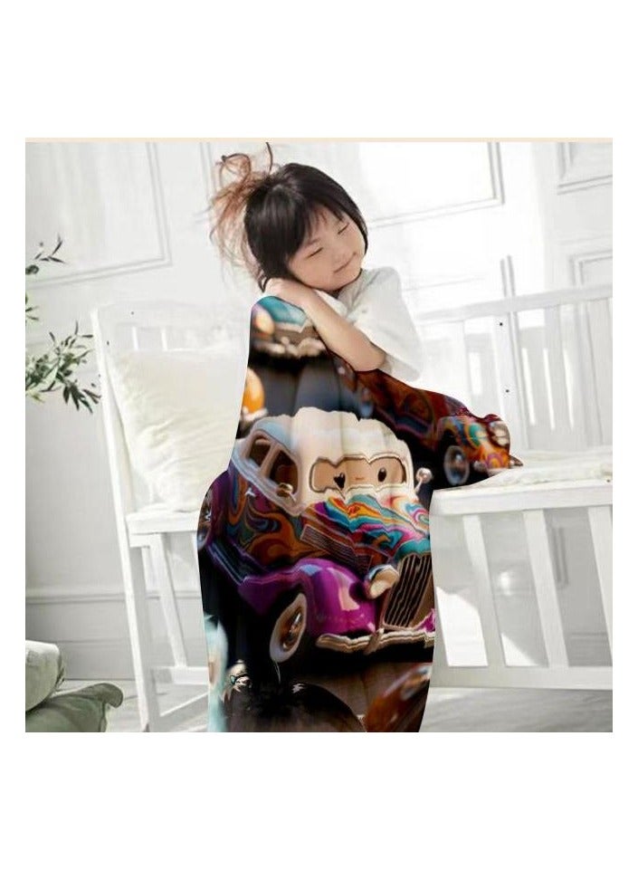 general Flannel thin blanket (warm and comfortable, suitable for sleep, gaming, dust removal and sandproof) 150cm*200cm - 432 - Image 3