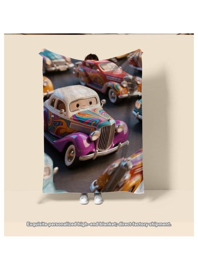 general Flannel thin blanket (warm and comfortable, suitable for sleep, gaming, dust removal and sandproof) 150cm*200cm - 432 - Image 4