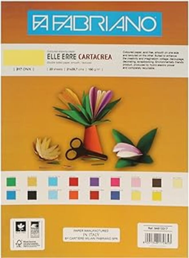 Fabriano Elle Erre Drawing Papers Elle Erre, 21x29.7 Cm - Onix