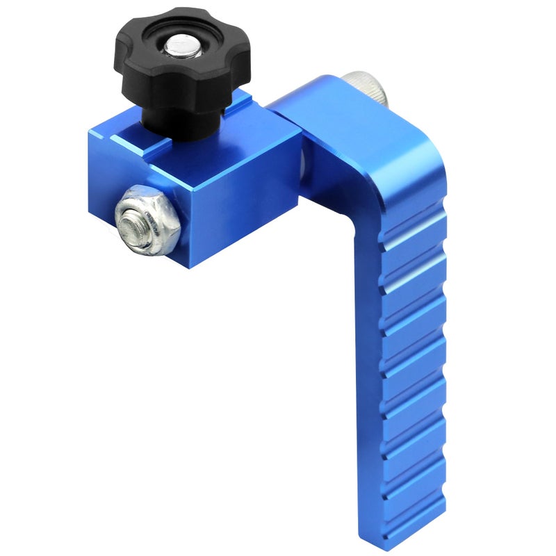 Kujunpao 3-Inch T-Track Flip Fence Stop for Woodworking with 5/16" T-Bolt,1PCS - Image 1