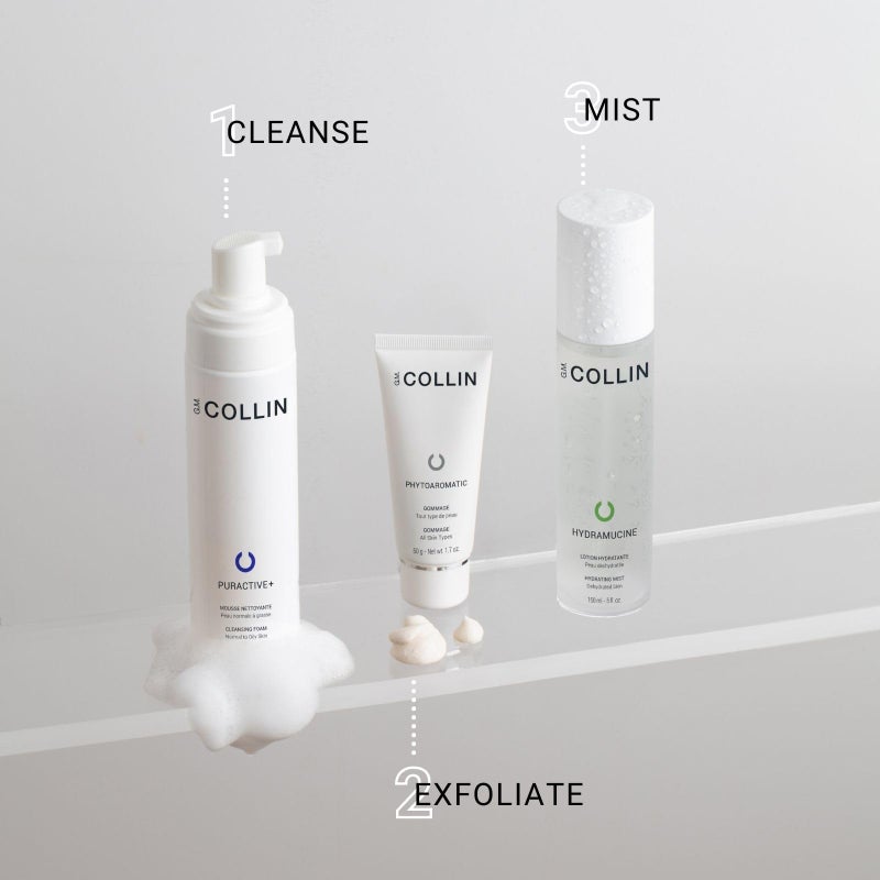 G.M. COLLIN Puractive+ Cleansing Foam | Foaming Face Wash for Oily or Acne Prone Skin | Hydrating Cleanser with Salicylic Acid - Image 5