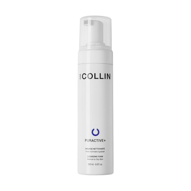 G.M. COLLIN Puractive+ Cleansing Foam | Foaming Face Wash for Oily or Acne Prone Skin | Hydrating Cleanser with Salicylic Acid - Image 1