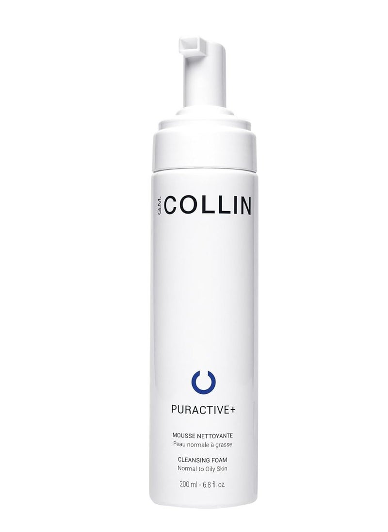 G.M. Collin - G.M. COLLIN Puractive+ Cleansing Foam | Foaming Face Wash for Oily or Acne Prone Skin | Hydrating Cleanser with Salicylic Acid - Image 1