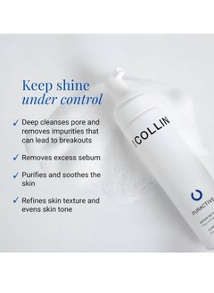 G.M. Collin G.M. COLLIN Puractive+ Cleansing Foam | Foaming Face Wash for Oily or Acne Prone Skin | Hydrating Cleanser with Salicylic Acid  - Image 2