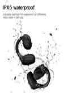 Mibro Mibro O1 TWS Earbuds bluetooth V5.3 Earphone ENC Call Noise Cancellation IPX6 Waterproof Open Ear Sport Earbuds Headphones With Mic COD  - Image 4