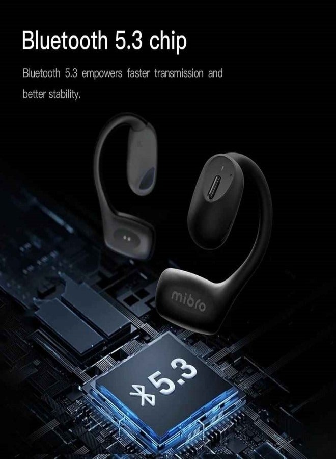 Mibro O1 TWS Earbuds bluetooth V5.3 Earphone ENC Call Noise Cancellation IPX6 Waterproof Open Ear Sport Earbuds Headphones With Mic COD - Image 2